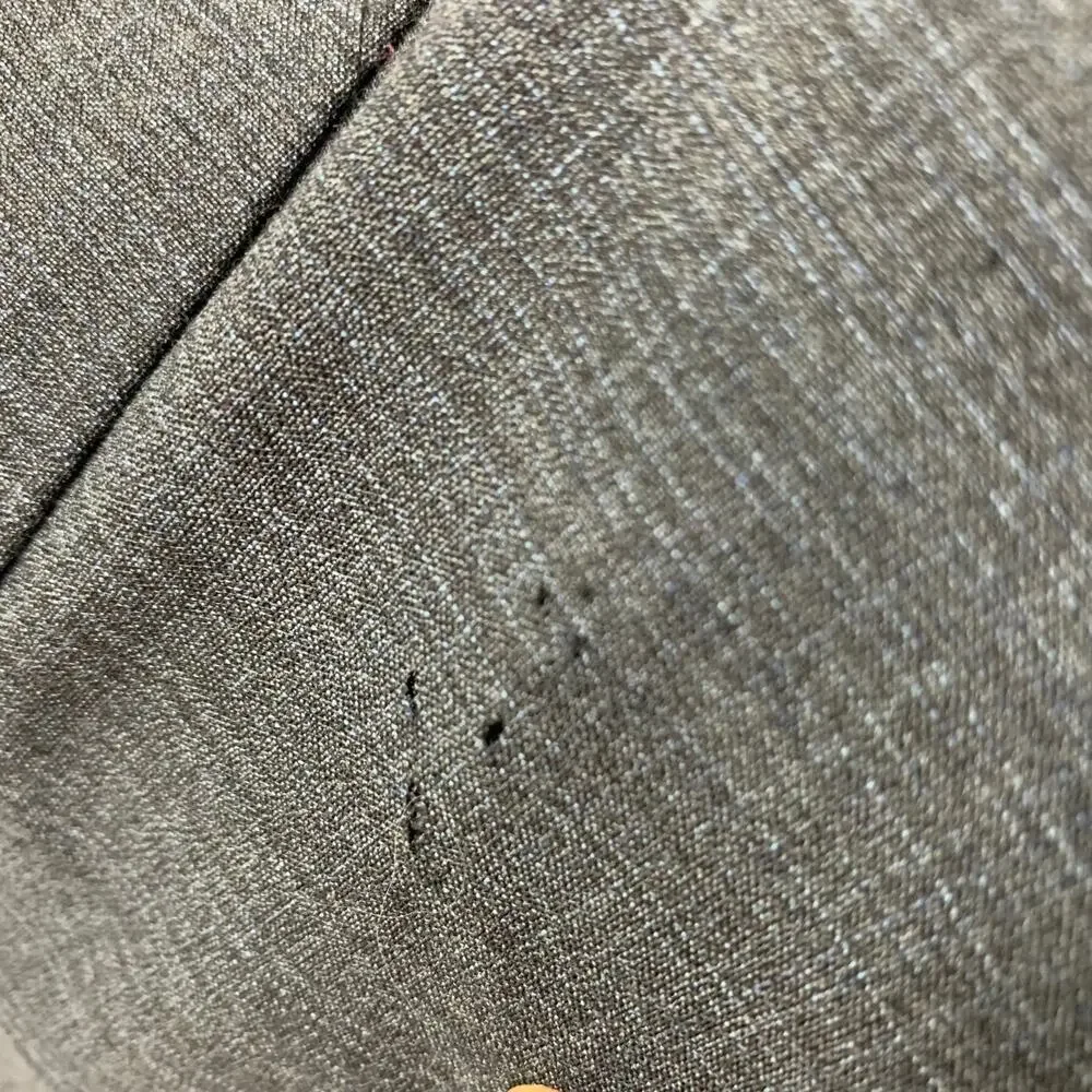 John Varvatos Mens 38S Bedford Jacket 100% Wool Sport Coat Blazer Suit Gray Grey